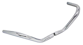 Two Piece Buckhorn Bar Chrome Hd57 81 One Inch Diameter Handlebars V Twin Mfg Default Title