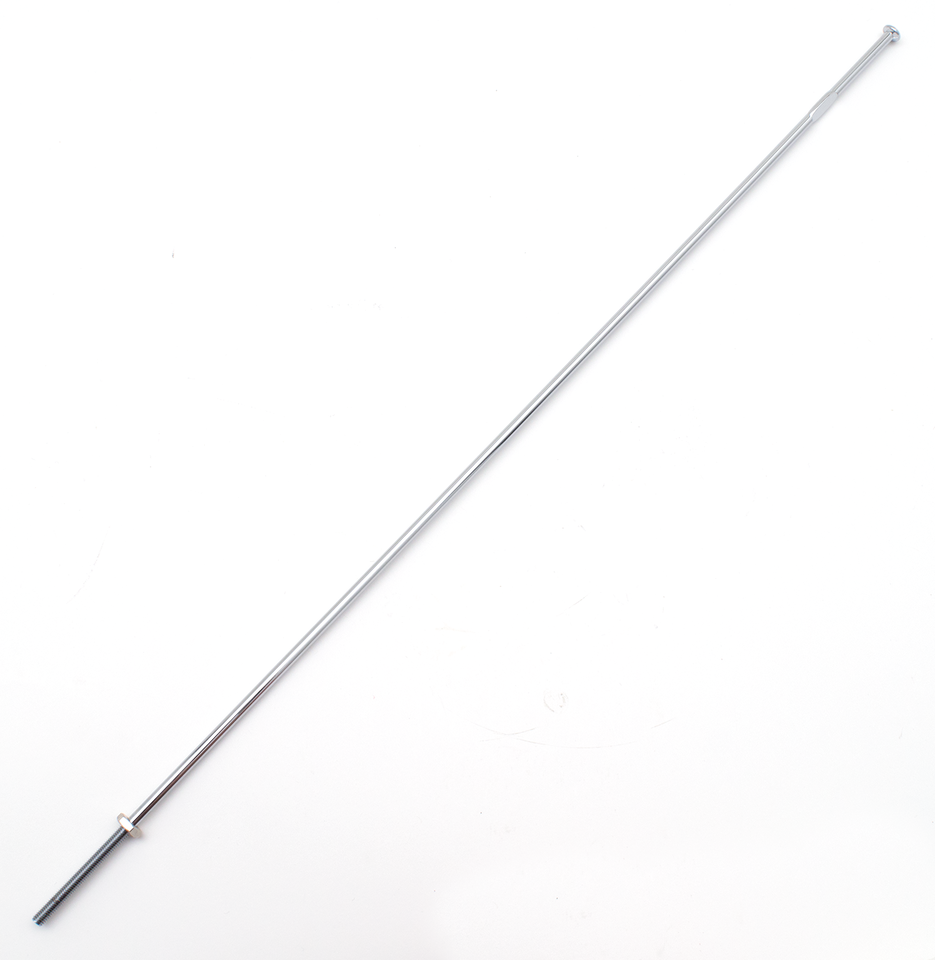 Gzp Clutch Pull Rod Short Hd Chrome Big Twin 4 Speed & Early 5 Speed Clutch Zodiac Default Title