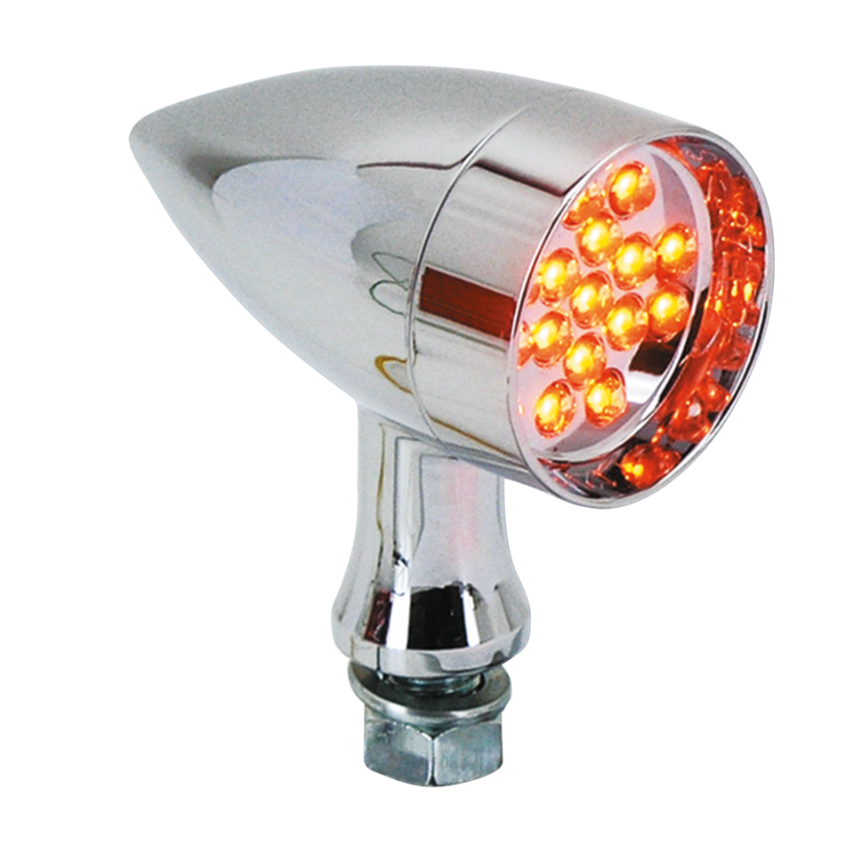 Gzp Hi Glide Led Amber Light Clear Lens Turn Signals & Multi Function Lights Zodiac Default Title