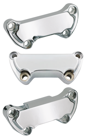 Gzp Scalloped Handlebar Clamp W/O Ski Handlebar Risers Zodiac