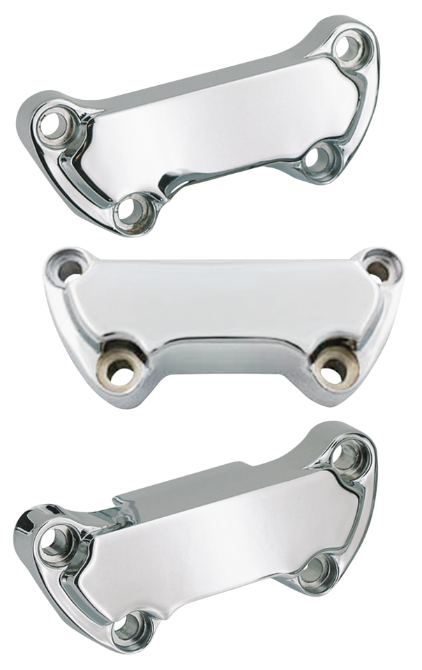 Gzp Scalloped Handlebar Clamp W/O Ski Handlebar Risers Zodiac