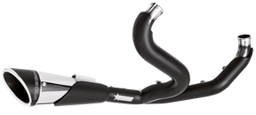 F*St86 17 Combat 2 1 Shorty Bk/Bk (4.5" 2-1 Full Exhaust System Freedom Performance Exhaust