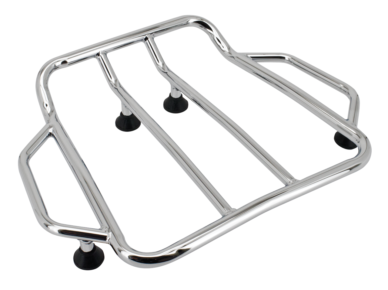 Gzp Chrome Contoured Luggage Rack Luggage Rack & Mount Zodiac Default Title