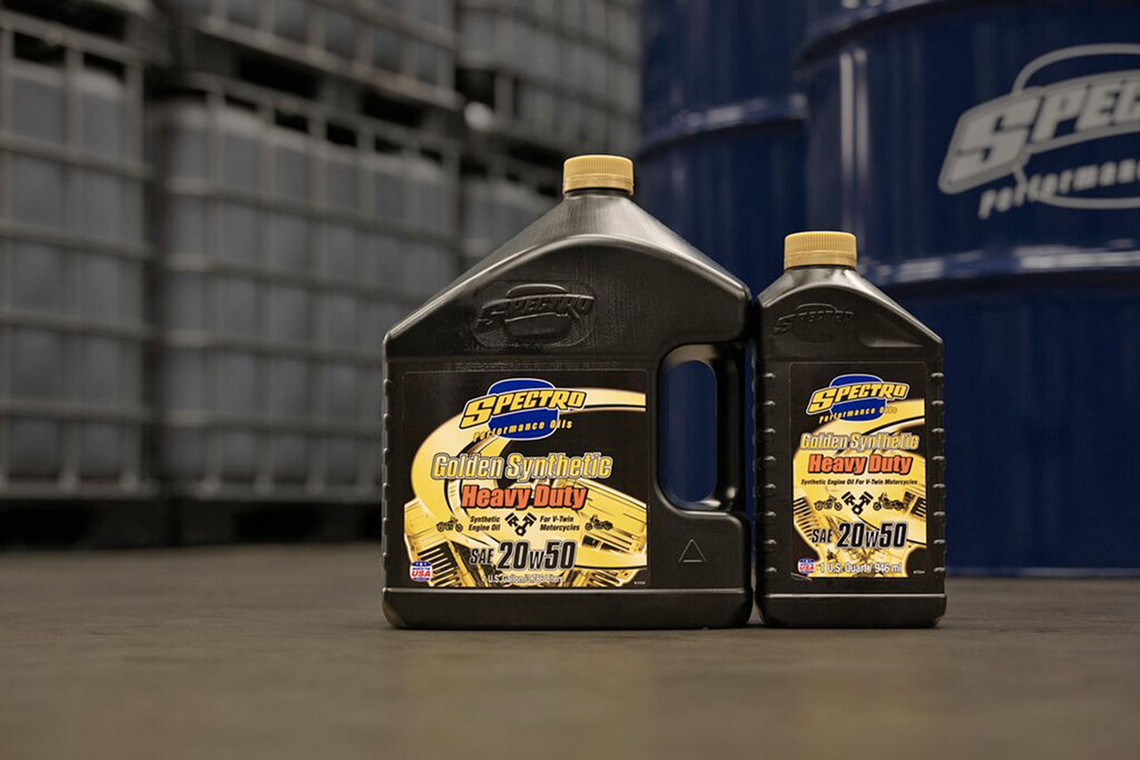 .946 Ltr Spectro Hd Golden Synt. 20 W50 4-Stroke Engine Oil Spectro Oils Of America