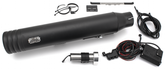 Mcj 100 Striped End Cap St25 Up Black Exhaust End Cap Mcj Default Title