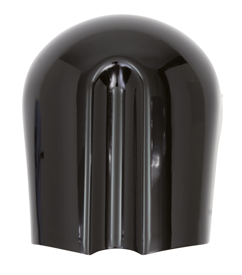 Black Cvo Style Horn Cover Horns & Sirens V Twin Mfg Default Title