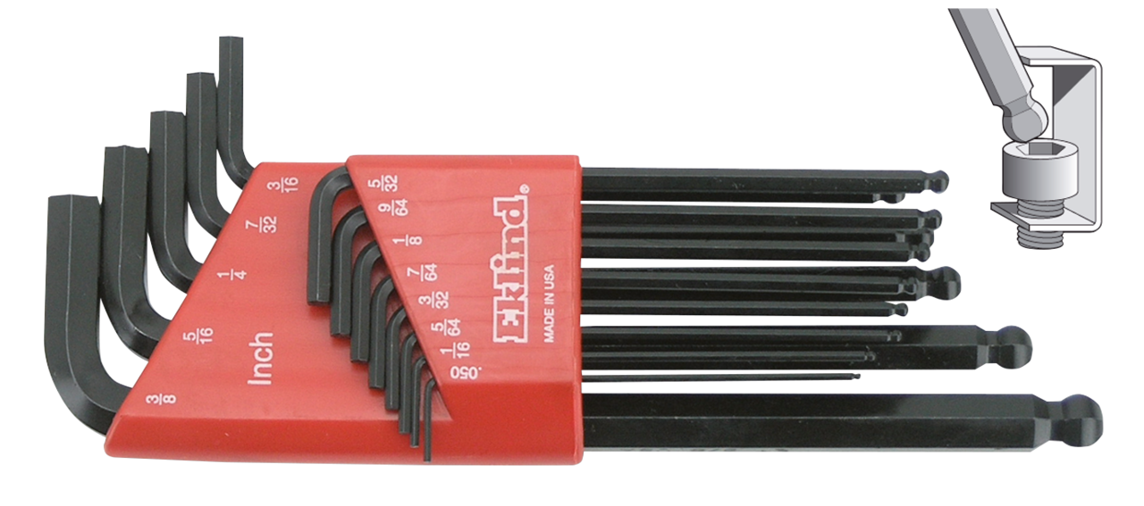 Eklind 13 Piece Ball Hex L Key Set Workshop Tool Eklind Tool Company