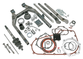 Wide Ass Swingarm Kit Raw Fxd06 17 Swingarm & Wide Tire Kit Zodiac Default Title