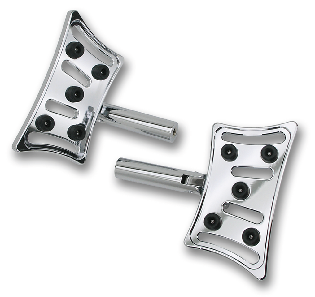 Gzp Chrome Slasher Pass. Floorboard Kit Passenger Floorboard Zodiac Default Title