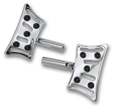 Gzp Chrome Slasher Pass. Floorboard Kit Passenger Floorboard Zodiac Default Title