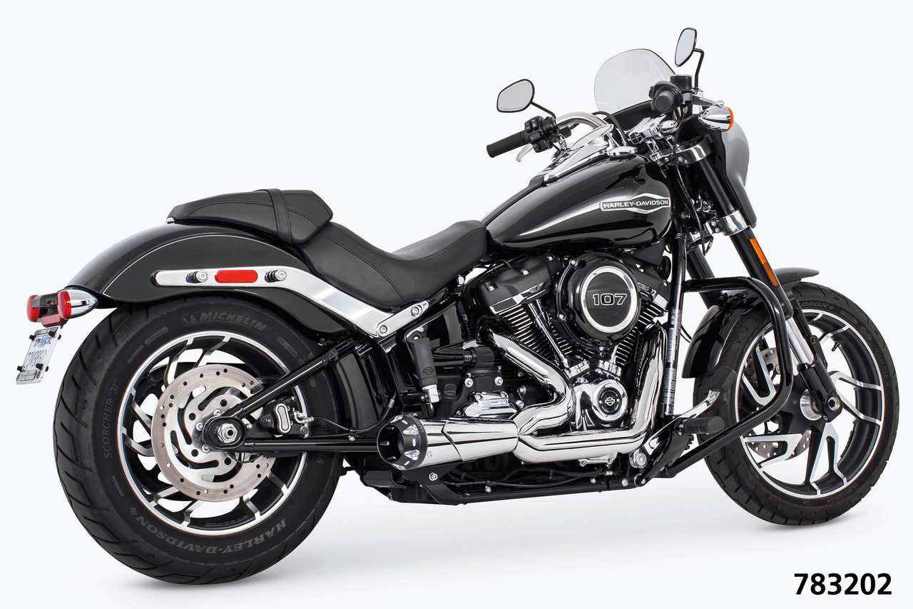 Us Outlaw Low 2 1 Ch/Sclptd St18 Up 2-1 Full Exhaust System Freedom Performance Exhaust Default Title