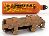 Ranger Holder With Aluminum Fuel Bottle Bottle & Canister Holder Texas Leather Default Title