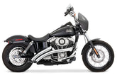 Radical Radius Fxd91 05 Chr/Blk Tip 2-2 Full Exhaust System Freedom Performance Exhaust Default Title