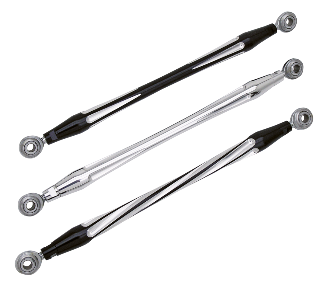 Shift Rod Spiral Black&Machine Cut Shift Linkage Ken's Factory