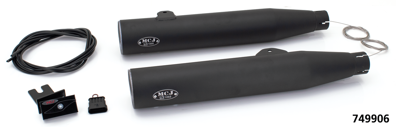 Mcj Royal Slip Ons Fxdf06 16 Black Slip-On & Muffler Mcj Default Title