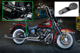 Saddlebag Support Adapter Flhc & Flsb Hard Luggage Freedom Performance Exhaust Default Title