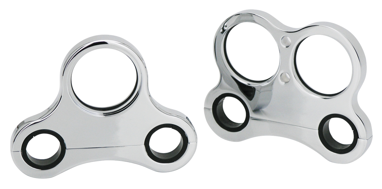 Gzp Chr Billet Single Gauge F/T Bar No H Speedo Mount Zodiac