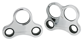 Gzp Chr Billet Single Gauge F/T Bar No H Speedo Mount Zodiac