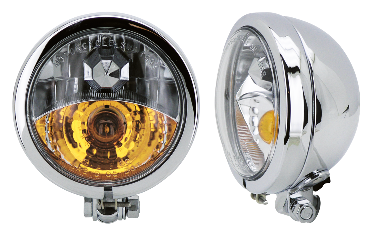 Gzp Chrome 4.5" Spot/Foglight 12 V Dot Spotlights & Drivelights Zodiac Default Title