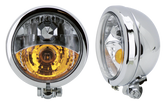 Gzp Chrome 4.5" Spot/Foglight 12 V Dot Spotlights & Drivelights Zodiac Default Title