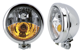 Gzp Chrome 4.5" Spot/Foglight 12 V Dot Spotlights & Drivelights Zodiac Default Title