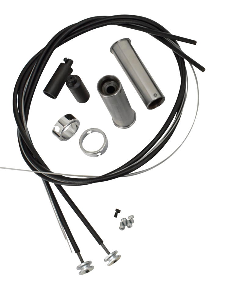 Throttle & Spark Control Kit 49 53 Push One Inch Diameter Handlebars V Twin Mfg Default Title