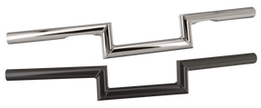 Zcp Flat Z Chrome Dimpled One Inch Diameter Handlebars Zodiac