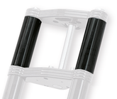 Black Anodized Bubba Upper Fork Covers Upper Fork Cover Zodiac Default Title