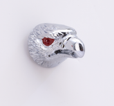 Gzp Chrome Eagle Head Krommet Red Eyes Hardware & Assortment Trays Zodiac Default Title