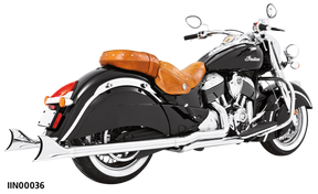 Freedom True Dual W/Sharktail Chr Chief 2-2 Full Exhaust System Freedom Performance Exhaust Default Title