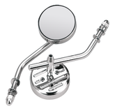 Gzp Round Mirror Solid Stem Rh Or Lh Mirror & Component Zodiac Default Title