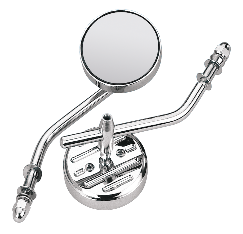 Gzp Round Mirror Solid Stem Rh Or Lh Mirror & Component Zodiac Default Title