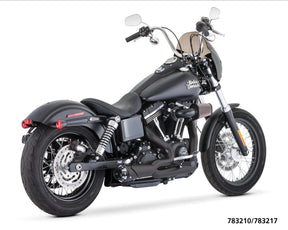 Us Outlaw Low 2 1 Blk/Sclptd Fxd91 06 2-1 Full Exhaust System Freedom Performance Exhaust Default Title
