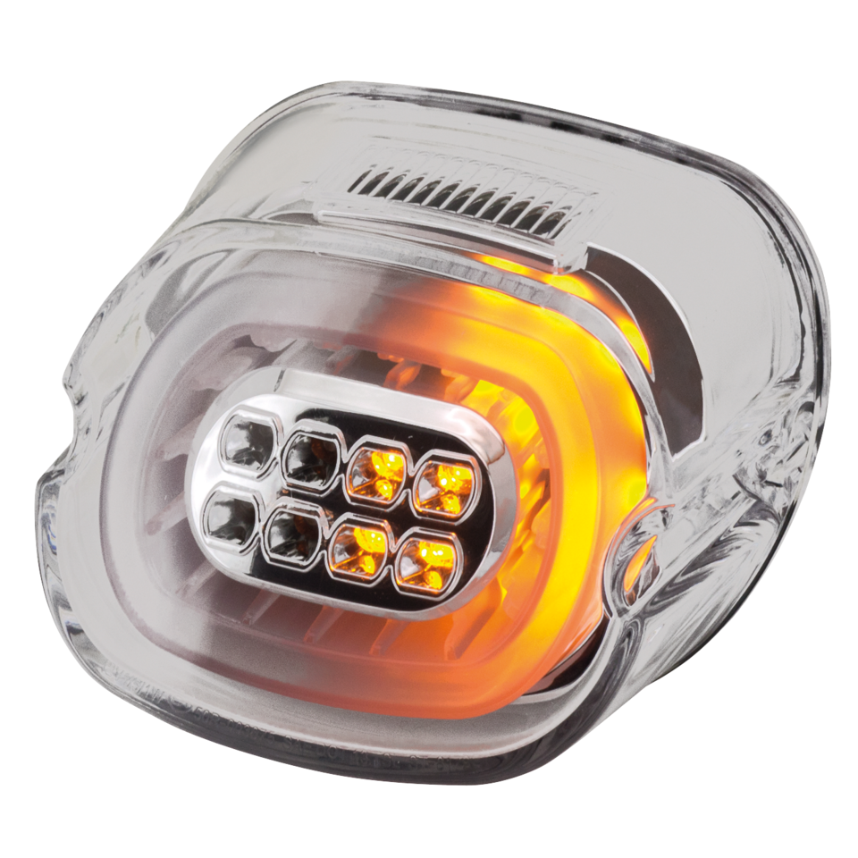 Gzp Paradox Led Taillight+Turnsign.Clear Tail & Brake Light Zodiac
