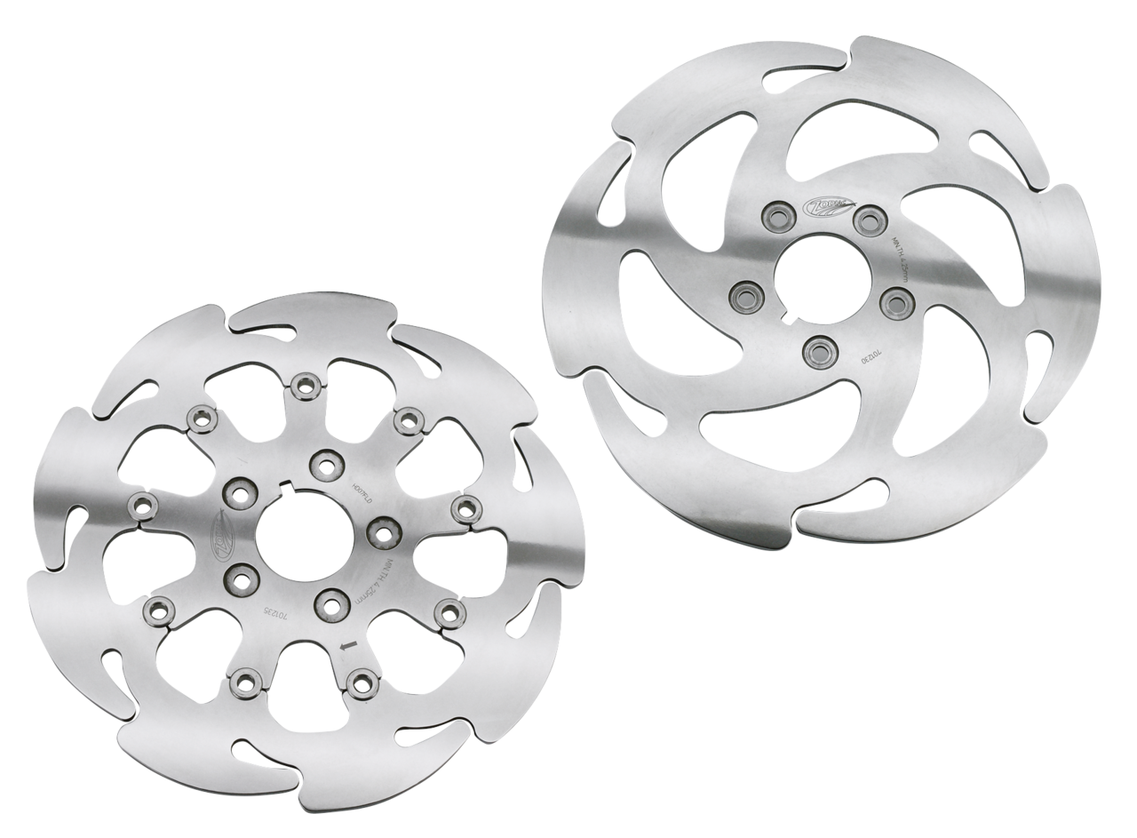 Wave Disc R/H Floating 2000 Up Cntr Bore Brake Rotor Zodiac