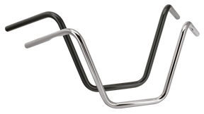 Zcp Chrome Apes 13 1/2" Dimpled One Inch Diameter Handlebars Zodiac