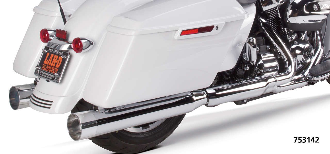 2 Bros Flh/T17 Up Dual Slip Ons Alu Polis Slip-On & Muffler Two Brothers Racing Default Title