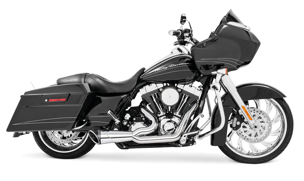 Flh/T95 16 Combat 2 1 Shorty Ch/Bk (4.5 2-1 Full Exhaust System Freedom Performance Exhaust Default Title