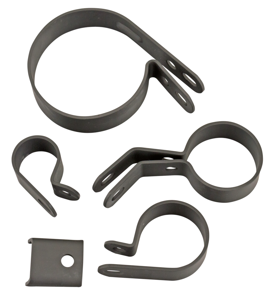 Blk Knucklehead Bt41 47 Exhaust Clampkit Exhaust Clamp V Twin Mfg Default Title