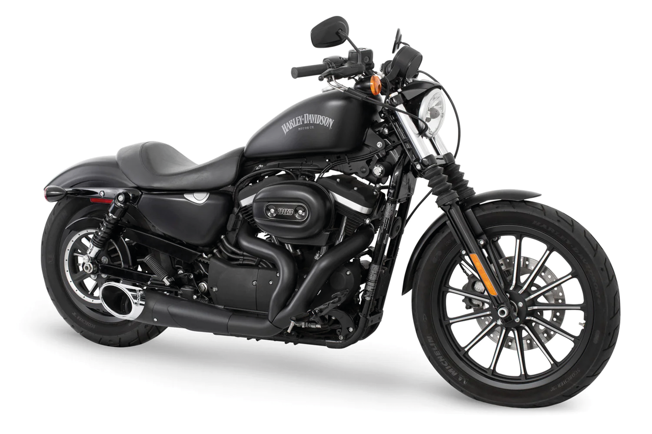 Xl04 Up Turnout 2 1 Bk/Ch (4.5") 2-1 Full Exhaust System Freedom Performance Exhaust Default Title