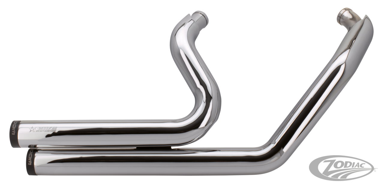 Indep Stggrd X O Xl04 Up Slash Cut Ch/Bk 2-2 Full Exhaust System Freedom Performance Exhaust