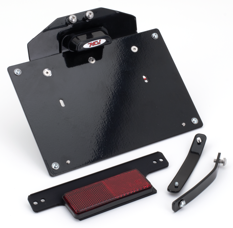 Mcj Lic. Plate Holder Fxbb18 Up License Plate Mount Mcj Default Title