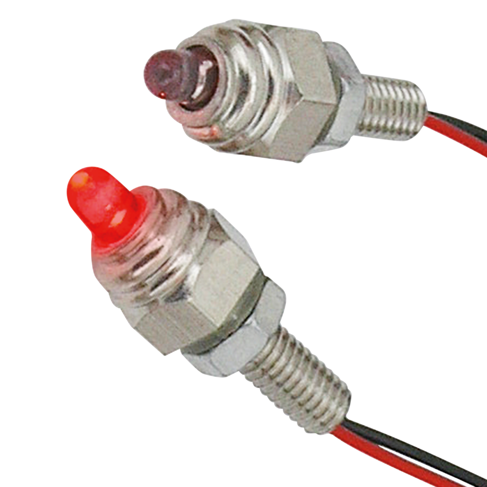 Gzp Pair Red Led M6 Stud Lights Accent Light & Light Strip Zodiac Default Title