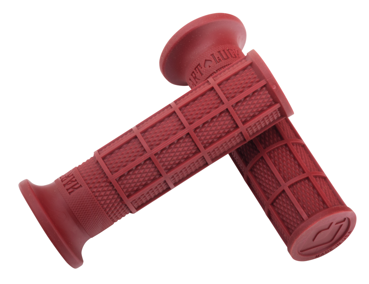 Hart Luck Full Waffle Grips Dark Red Grip Hart Luck Default Title