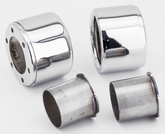 Mcj End Caps Race 90 Straight Chrome Exhaust End Cap Mcj Default Title