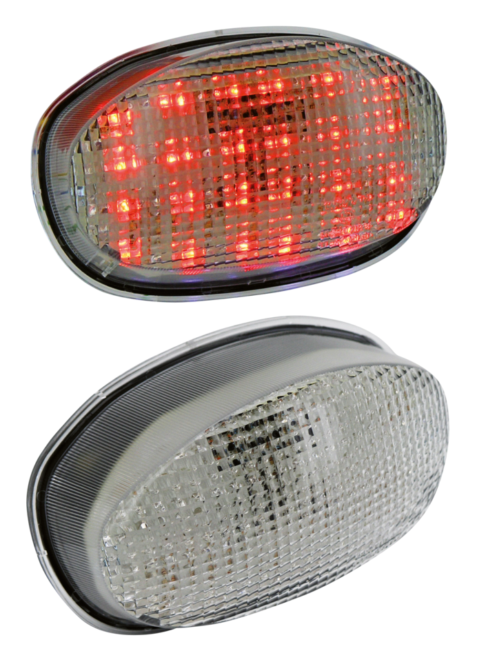 Gzp Speed Led Taillight W/Turnsign.Smoke Tail & Brake Light Zodiac Default Title