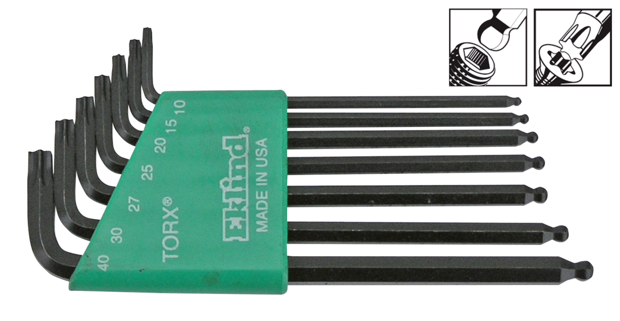 Eklind 7 Pc Ball End Torx Set Workshop Tool Eklind Tool Company