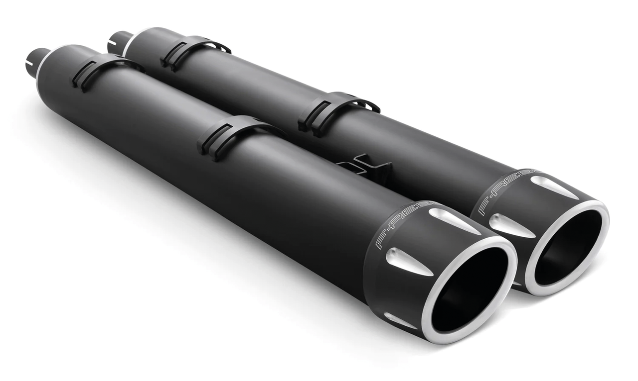 Combat Bk/Bk Chieft Roadm Sprfield Slip-On & Muffler Freedom Performance Exhaust Default Title