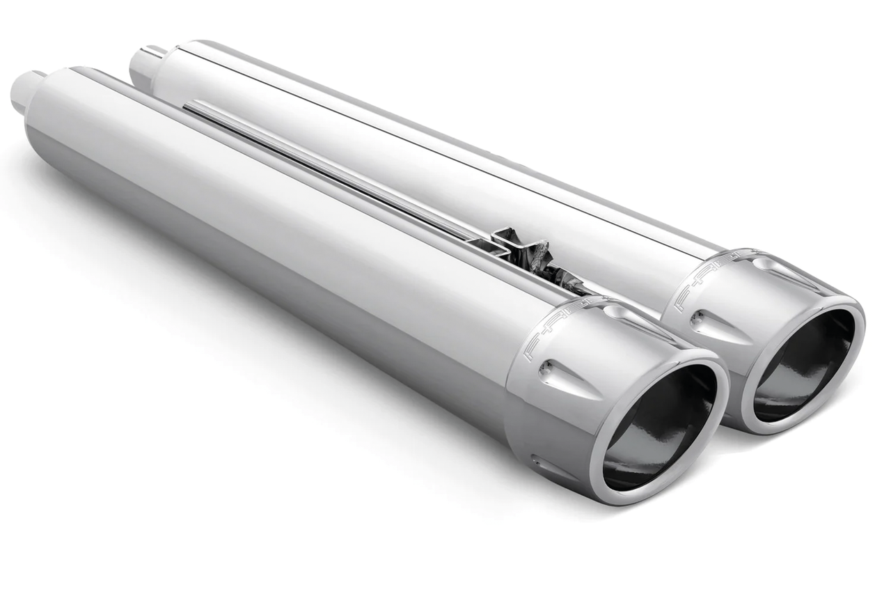 Freedom Combat S/O Chr/Chr Vintage/Class Slip-On & Muffler Freedom Performance Exhaust Default Title