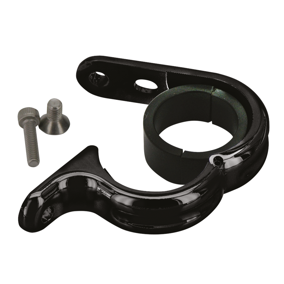 Gzp Blk Uni Clamp Fits 1"+1.25" H/Bar Handlebar Controls Zodiac Default Title
